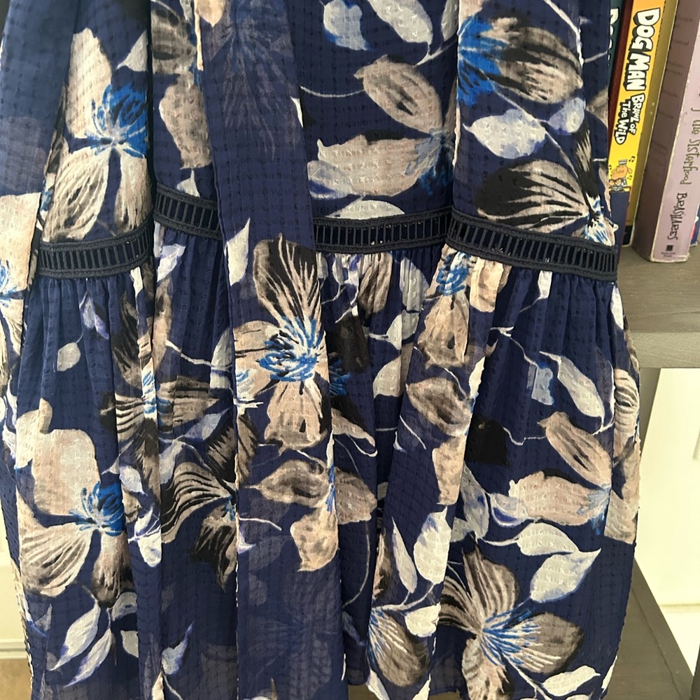 Eliza J Spring Floral Midi Dress - Picture 8 of 12